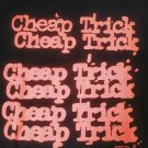 CHEAP TRICK -Red Logo on Black T-shirt ~Never Worn~ M XXXL
