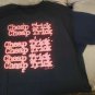 CHEAP TRICK -Red Logo on Black T-shirt ~Never Worn~ M XXXL