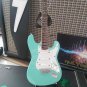 Fender Surf Green Strat w/ White Pickguard 1:4 Scale Replica Guitar ~Axe Heaven