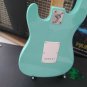 Fender Surf Green Strat w/ White Pickguard 1:4 Scale Replica Guitar ~Axe Heaven
