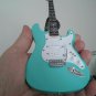 Fender Surf Green Strat w/ White Pickguard 1:4 Scale Replica Guitar ~Axe Heaven