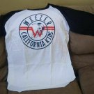 WEEZER - California Kids 3/4 Sleeve Jersey T-shirt ~Never Worn~ S M XL