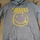 NIRVANA - 2017 Smiley Long Sleeve Women's Hoodie ~Never Worn~ S