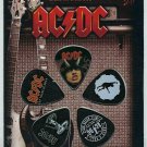 AC/DC Set of 5 Guitar Picks/Plectrums ~Licensed~