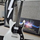JOHNNY RAMONE - White Custom1:4 Scale Replica Guitar ~New~