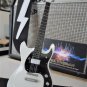 JOHNNY RAMONE - White Custom1:4 Scale Replica Guitar ~New~