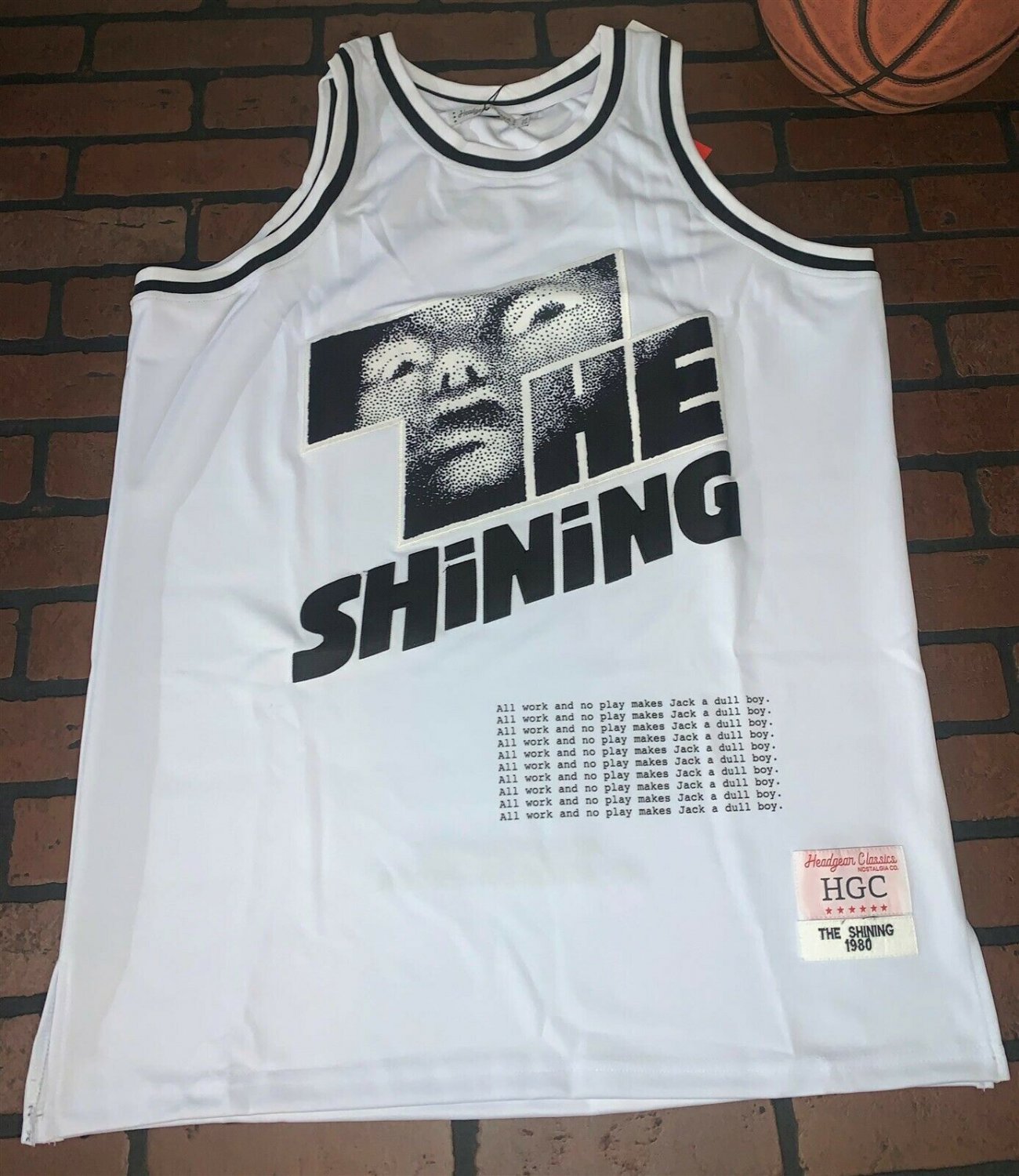 THE SHINING Headgear Classics Basketball Jersey ~Never Worn~ M L XL