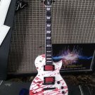 BOBBY KELLER- Blood Splatter ESP Eclipse 1:4 Scale Replica Guitar ~Axe Heaven~