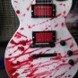 BOBBY KELLER- Blood Splatter ESP Eclipse 1:4 Scale Replica Guitar ~Axe Heaven~
