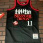 STRANGER THINGS / GHOSTBUSTERS Headgear Classics Basketball Jersey ~Never Worn~L