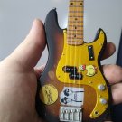 DUCK DUNN -1959 Fender Precision Duck Bass 1:4 Scale Replica Guitar ~Axe Heaven~