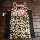 FERRIS BUELLER SAVE FERRIS Headgear Classics BasketballJersey~Never WornS M L XL