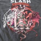 SLASH & The CONSPIRATORS-2021 Apocalyptic Love Distressed T-Shirt~NEVER WORN~2XL