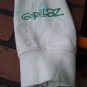 GORRILLAZ - Rare Printed Long Sleeve Pullover Hoodie ~NEVER WORN~ S M