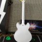 GIBSON ALEX LIFESON Sig. ES-355 Alpine White 1:4 Scale Replica Guitar~Axe Heaven