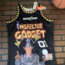 INSPECTOR GADGET BLACK Headgear Classics Basketball Jersey ~Never Worn~ L XL