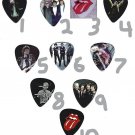 THE ROLLING STONES Graphic Guitar Pick~Your Choice of Styles~BUY 3, GET 3rd FREE