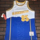 BLOCKBUSTER VIDEO "REWIND" Headgear Classics Basketball Jersey ~Never Worn~ L