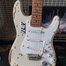 JIMMIE VAUGHAN-Custom Vintage Fender Strat 1:4 Scale Replica Guitar ~Axe Heaven~