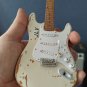 JIMMIE VAUGHAN-Custom Vintage Fender Strat 1:4 Scale Replica Guitar ~Axe Heaven~
