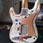 JIMMIE VAUGHAN-Custom Vintage Fender Strat 1:4 Scale Replica Guitar ~Axe Heaven~