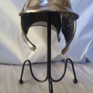 Warrior Helmet 5 Inch Silver/Bronze 20-Gauge Steel W/Stand ~New~