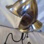 Warrior Helmet 5 Inch Silver/Bronze 20-Gauge Steel W/Stand ~New~