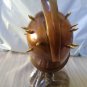 Gladiator Helmet Copper Finish 5 Inch 20-Gauge Steel W/Stand ~New~