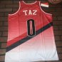 TAZ RIP CITY RED Headgear Classics Basketball Jersey ~Never Worn~ XL