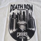 DEATH ROW RECORDS - Crooks & Castles Licensed White T-shirt ~Never Worn~ M