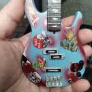 MICHAEL ANTHONY (Van Halen)-Rat Rod Custom Bass Guitar 1:4 Scale ~Axe Heaven~