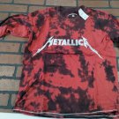 METALLICA - 2022 Red Tie Dye Men's T-shirt ~Licensed / Never Worn~ M L