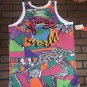 SLICK RICK YOUNG WORLD Headgear Classics Basketball Black Jersey ~Never Worn~ XL