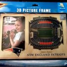NEW ENGLAND PATRIOTS Gillette Stadium 3D Picture Frame ~Licensed~