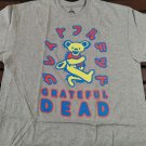 GRATEFUL DEAD- Yellow Bear Gray Men's T-shirt ~Licensed / Never Worn~ XL