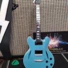 DAVE GROHL - Blue DG335 1:4 Scale Replica Guitar ~NEW~