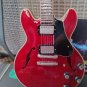 GIBSON Faded Cherry ES-355 1:4 Scale Replica Guitar ~Axe Heaven~