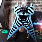 ZAKK WYLDE -Warhammer Pelham Blue Vertigo 1:4 Scale Replica Guitar ~Axe Heaven~
