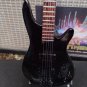 FIELDY (KoRn)- K5 5 String Black Custom1:4 Scale Replica Bass Guitar ~NEW~