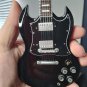 GIBSON SG Standard Ebony 1:4 Scale Replica Guitar ~Axe Heaven~
