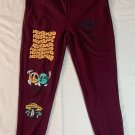 Neff Burgundy Sweatpants ~ Never Worn~ S M L XL ~