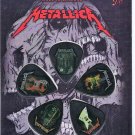 METALLICA "Guitar" Set of 5 Guitar Picks/Plectrums ~Licensed~