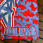 HOUSTON OILERS Mitchell & Ness Jumbotron 2.0 Sublimated Basketball Shorts ~New~