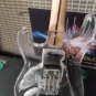FENDER - Clear Acrylic Strat 1:4 Scale Replica Guitar ~Axe Heaven~