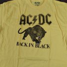 AC/DC - 2022 Back in Black Cougar Men's T-shirt ~Licensed / Never Worn~ S L XL