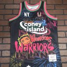 THE WARRIORS Coney Island Headgear Classics Basketball Jersey ~Never Worn~M L
