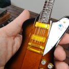 TOM PETTY - GIBSON Firebird V Sunburst 1:4 Scale Replica Guitar ~Axe Heaven~