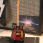 JAMES BURTON - Telecaster Red Paisley Flames Sig 1:4 Scale Replica Guitar ~New~
