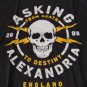 ASKING ALEXANDRIA- From Death to Destiny Skull Bolts Shirt ~Never Worn~ L