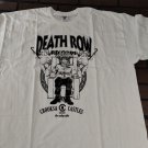 DEATH ROW RECORDS - Crooks & Castles Licensed White T-shirt ~Never Worn~ XL